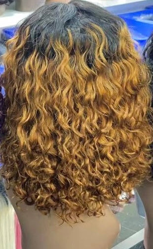 Short Curly Bob