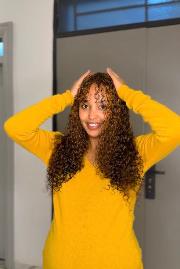 Glueless Curly Human Hair
