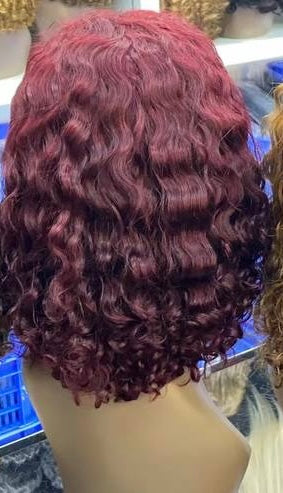 Short Curly Bob