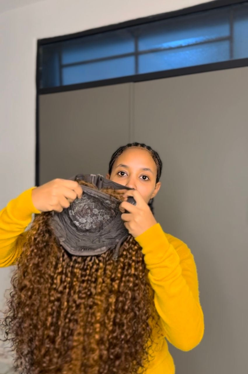 Glueless Curly Human Hair